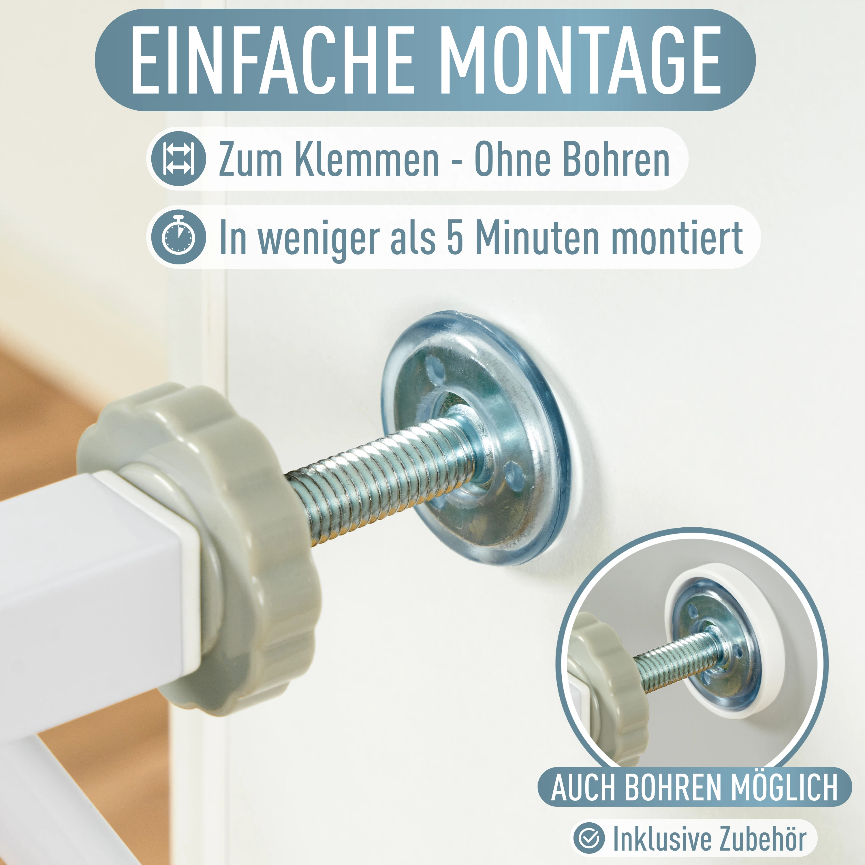 Berrin Weiß-Grau-58 - 66 cm