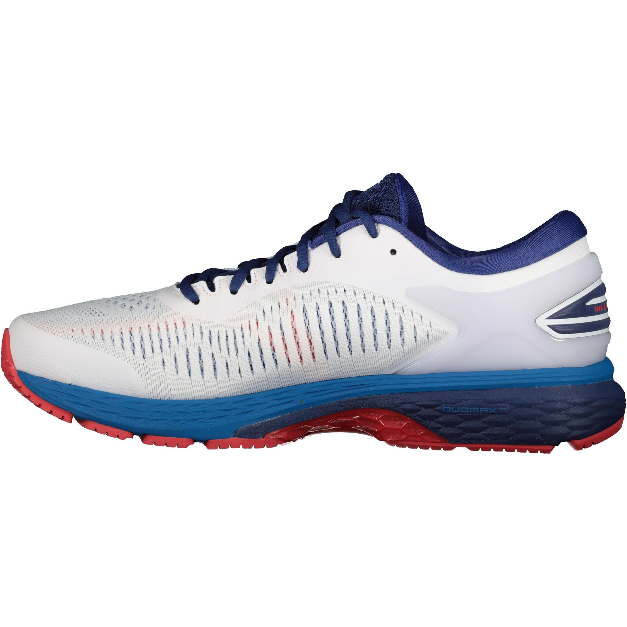 Details zu Asics Gel Kayano 25 Laufschuhe Herren White Blue Schuhe Details zu Asics Gel Kayano 25 Laufschuhe Herren White Blue Schuhe