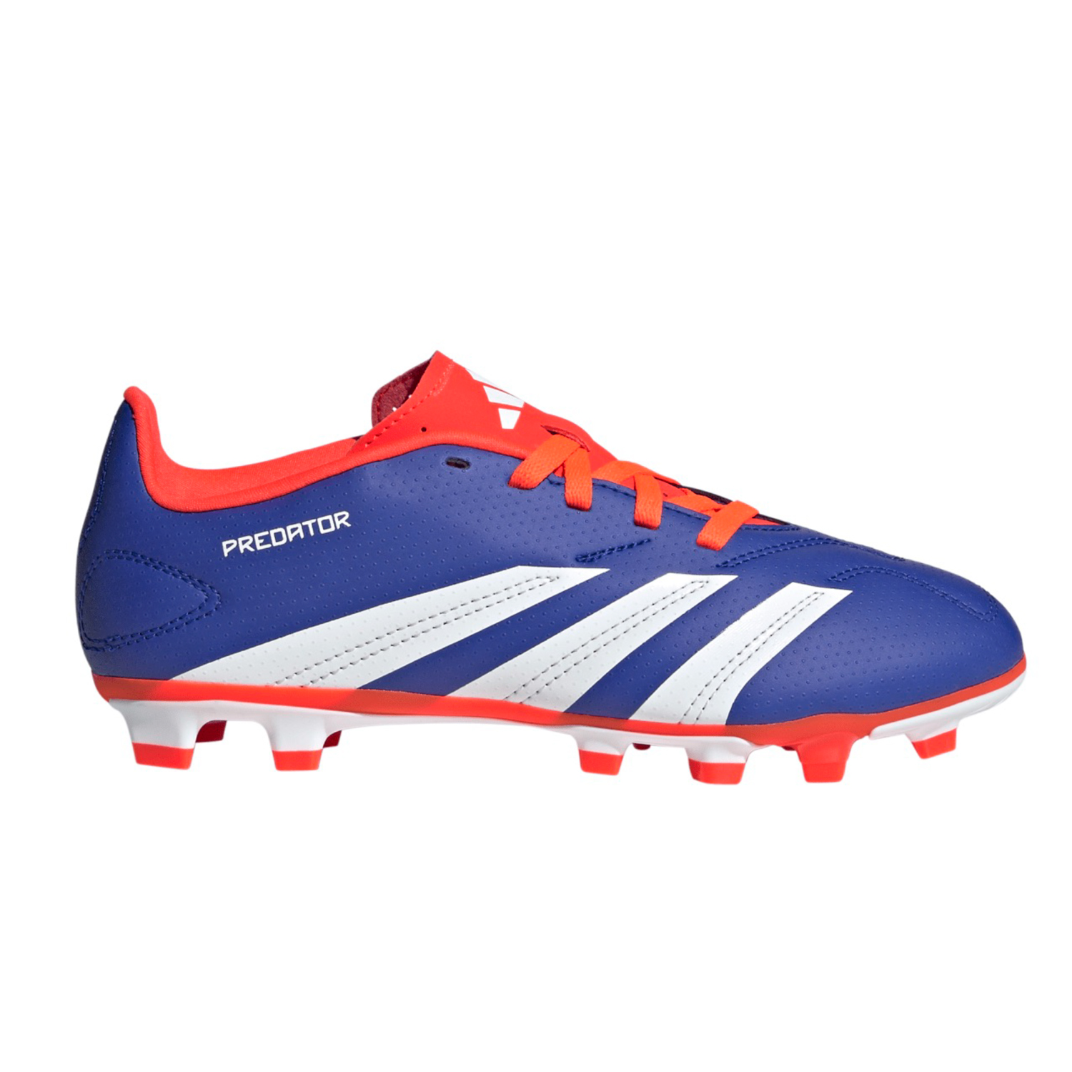 adidas Performance Predator Club FxG J FuBballschuhe Rasen FG Kinder lucid blue cloud white solar red plentyShop LTS