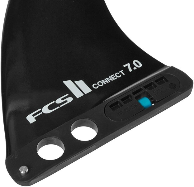 サーフィン・ボディボード FCS2 Connect 7 GLASS FLEX Longboard FCS Fins | FCS II Connect Glass Flex 7