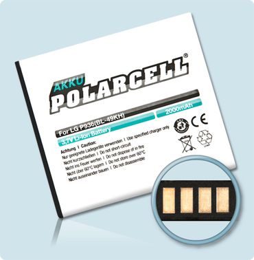 PolarCell Li-Ion Akku LG P936