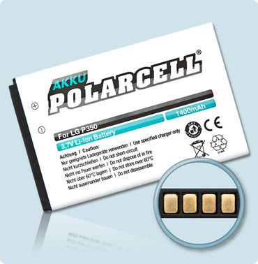 PolarCell Li-Ion Akku LG P350