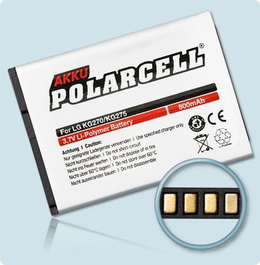 PolarCell Li-Polymer Akku LG KG270