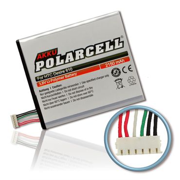 PolarCell Li-Polymer Akku HTC Desire 610