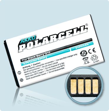PolarCell Li-Ion Akku BlackBerry Q10