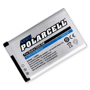 PolarCell Li-Ion Akku Nokia 5220