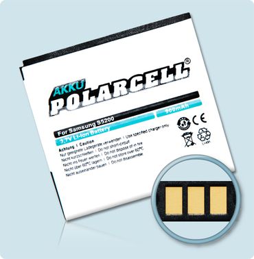 PolarCell Li-Ion Akku Samsung S5200