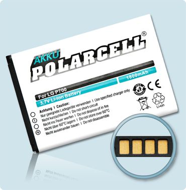 PolarCell Li-Ion Akku LG P700