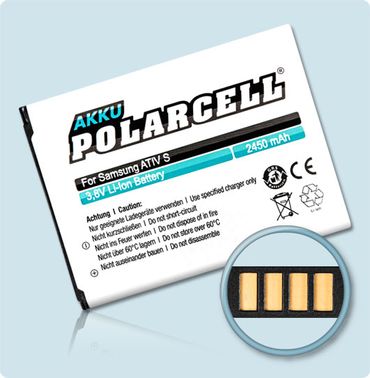 PolarCell Li-Ion Akku Samsung i8750