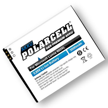PolarCell Li-Ion Akku Microsoft Lumia 950XL
