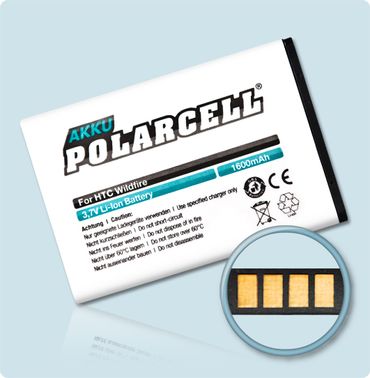PolarCell Li-Ion Akku HTC Wildfire