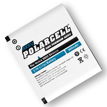 PolarCell Li-Ion Akku Nokia 8800 Sirocco
