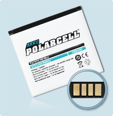 PolarCell Li-Ion Akku HTC HD Mini