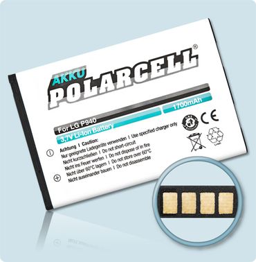 PolarCell Li-Ion Akku LG P940