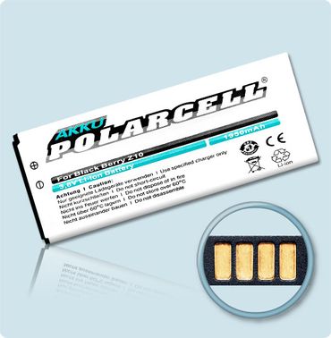 PolarCell Li-Ion Akku BlackBerry Z10