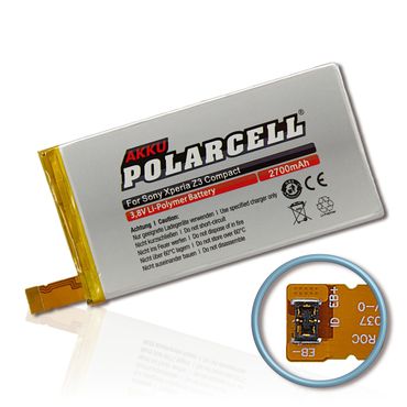PolarCell Li-Polymer Akku Sony Xperia Z3 Compact
