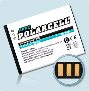 PolarCell Li-Ion Akku Samsung L760