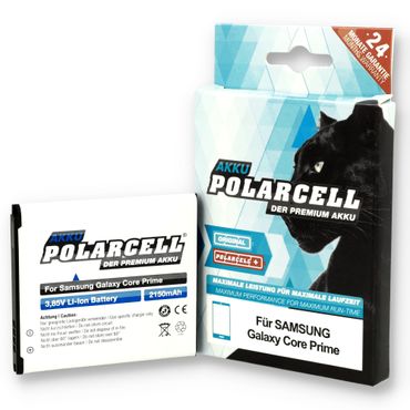 PolarCell Li-Ion Akku Samsung Galaxy Core Prime