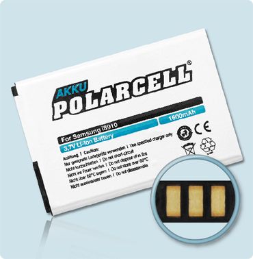 PolarCell Li-Ion Akku Samsung i8910