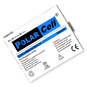 PolarCell Li-Polymer Akku Panasonic X100