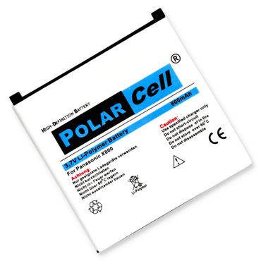 PolarCell Li-Polymer Akku Panasonic X800