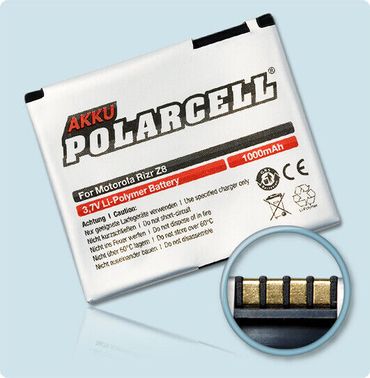 PolarCell Li-Polymer Akku Motorola Rizr Z8