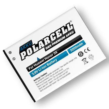 PolarCell Li-Ion Akku Huawei Honor 3X