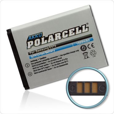 PolarCell Li-Ion Akku Samsung E570