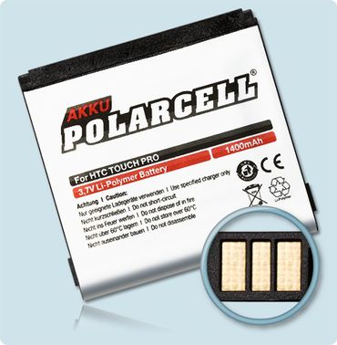 PolarCell Li-Polymer Akku HTC T7272