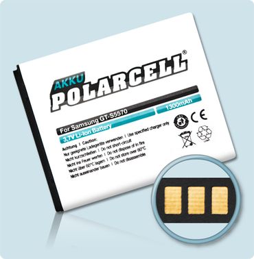 PolarCell Li-Ion Akku Samsung i5510