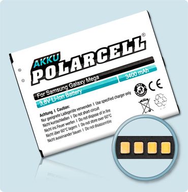 PolarCell Li-Ion Akku Samsung i9205
