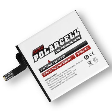 PolarCell Li-Polymer Akku Nokia Lumia 720