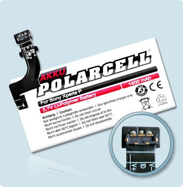 PolarCell Li-Polymer Akku Sony Xperia P