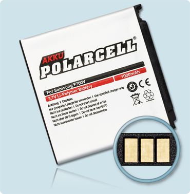 PolarCell Li-Polymer Akku Samsung F490