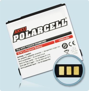 PolarCell Li-Polymer Akku HTC P3700