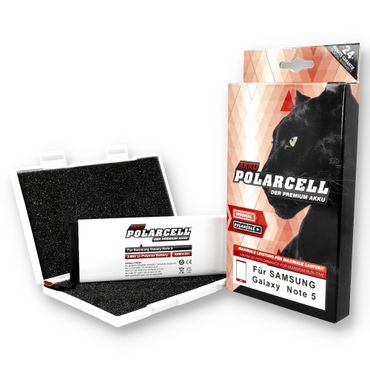 PolarCell Li-Polymer Akku Samsung Galaxy Note 5