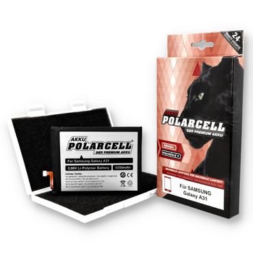 PolarCell Li-Polymer Akku Samsung Galaxy A31