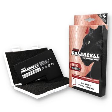PolarCell Li-Polymer Akku Apple iPhone 12 Pro Max