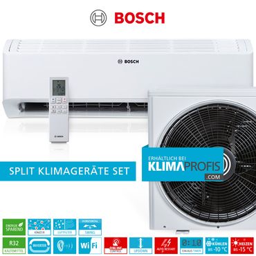 Bosch Climate Class CLC8001i-Set 35 E, R32 WiFi Inverter Single