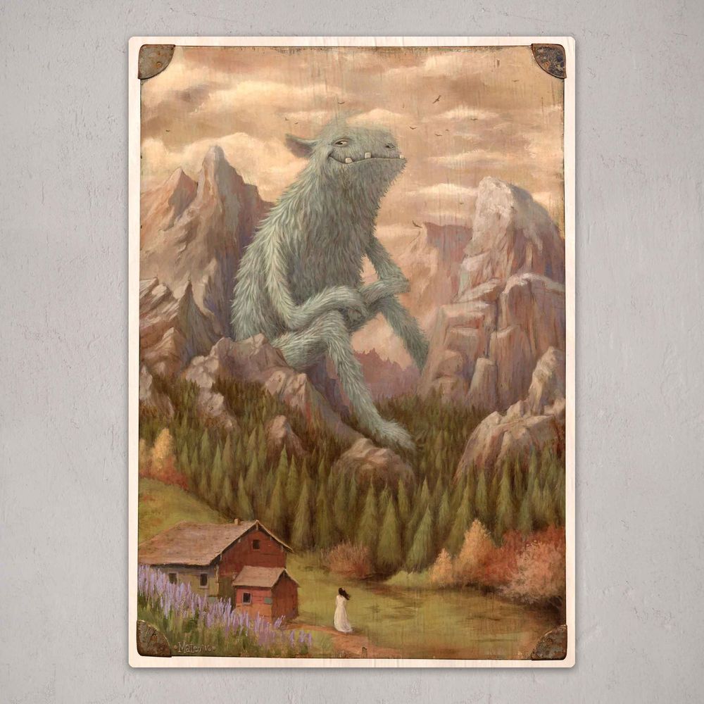 Uncle Tony - Woodprint Uncle Tony - Woodprint