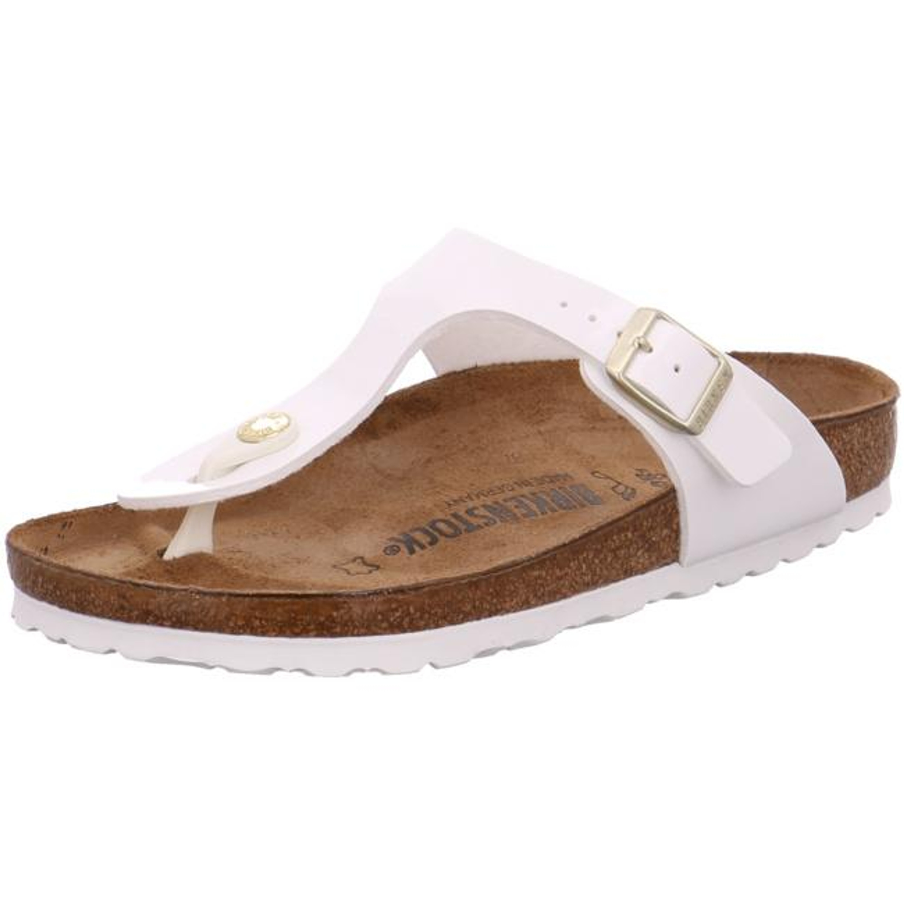 ② Birkenstock Gizeh Patent Birko-Flor Slides Sandals Shoes Thongs