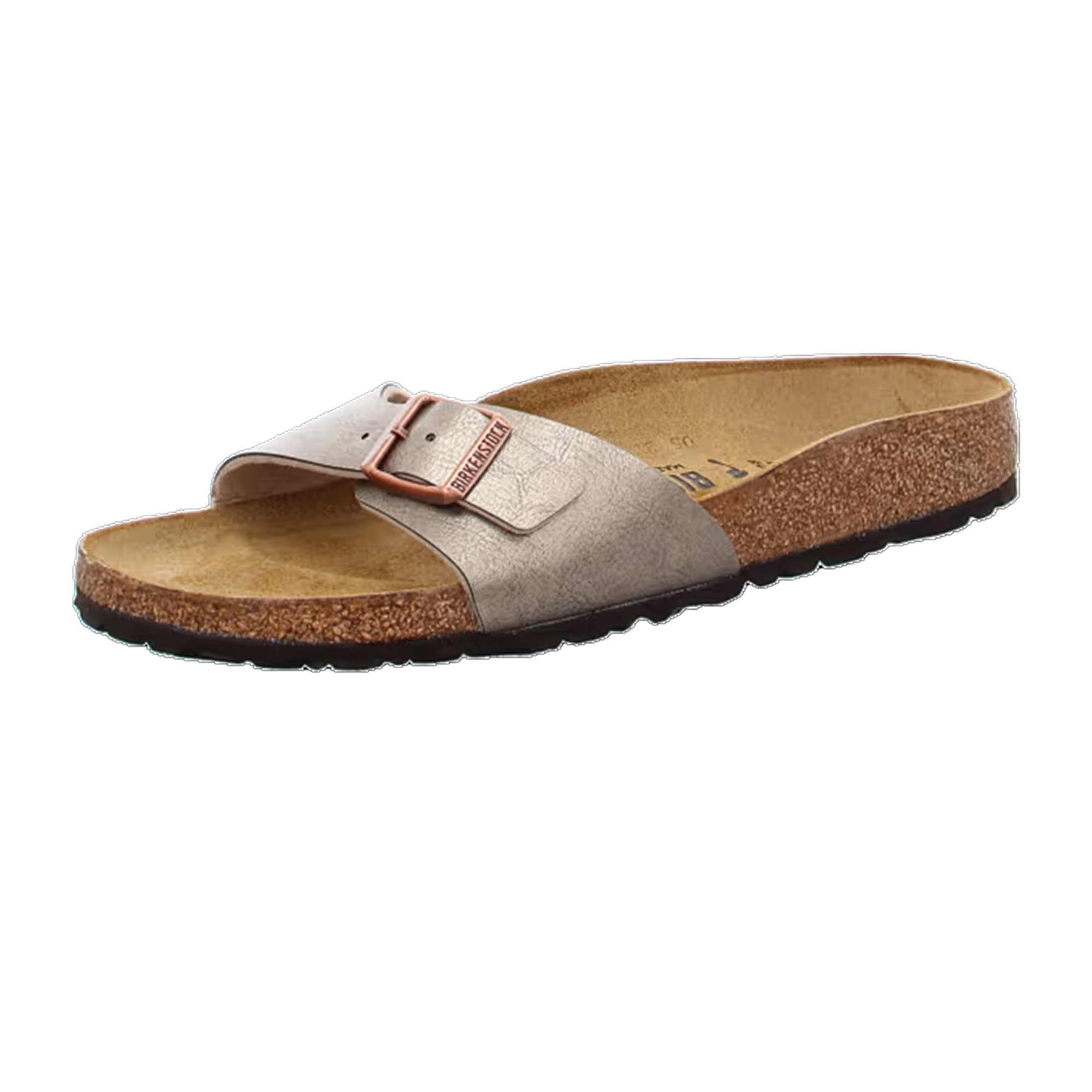 Birkenstock Madrid BF Mules Graceful Taupe Pearl White Sandals Slides Clogs Shoe