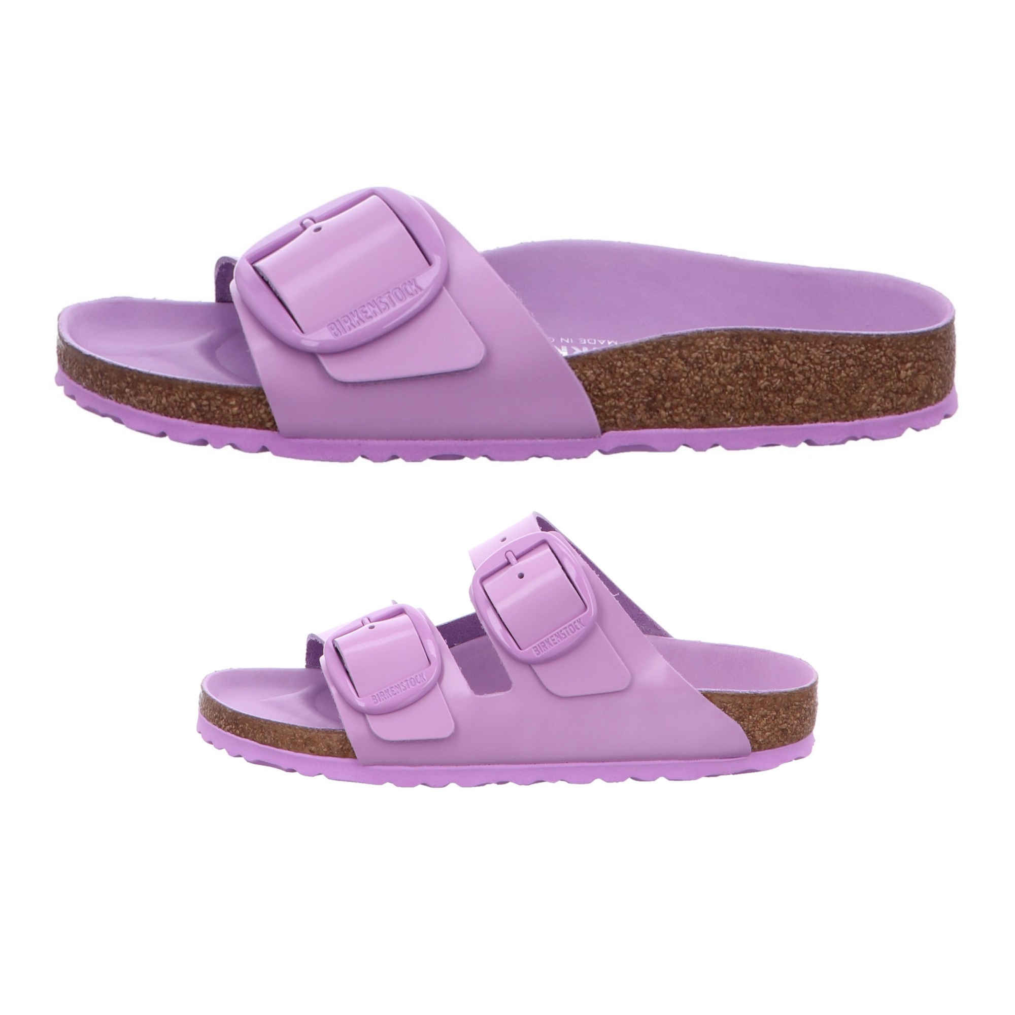 Birkenstock Arizona Madrid Big Buckle High Shine Crocus