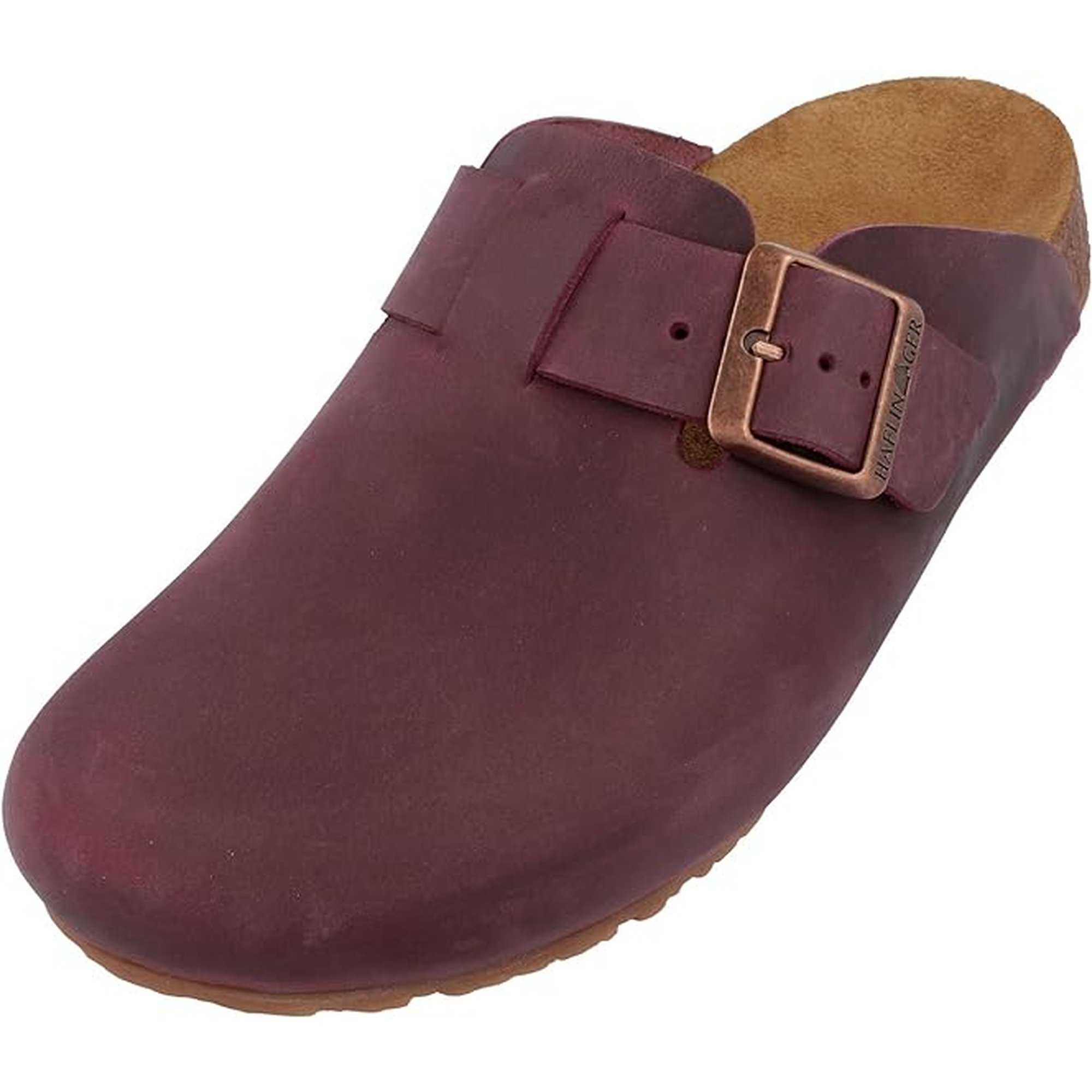 Haflinger Porto Leather Sandals Shoes Slippers Mules Clogs Shoes House Outdoor - Picture 3 of 5