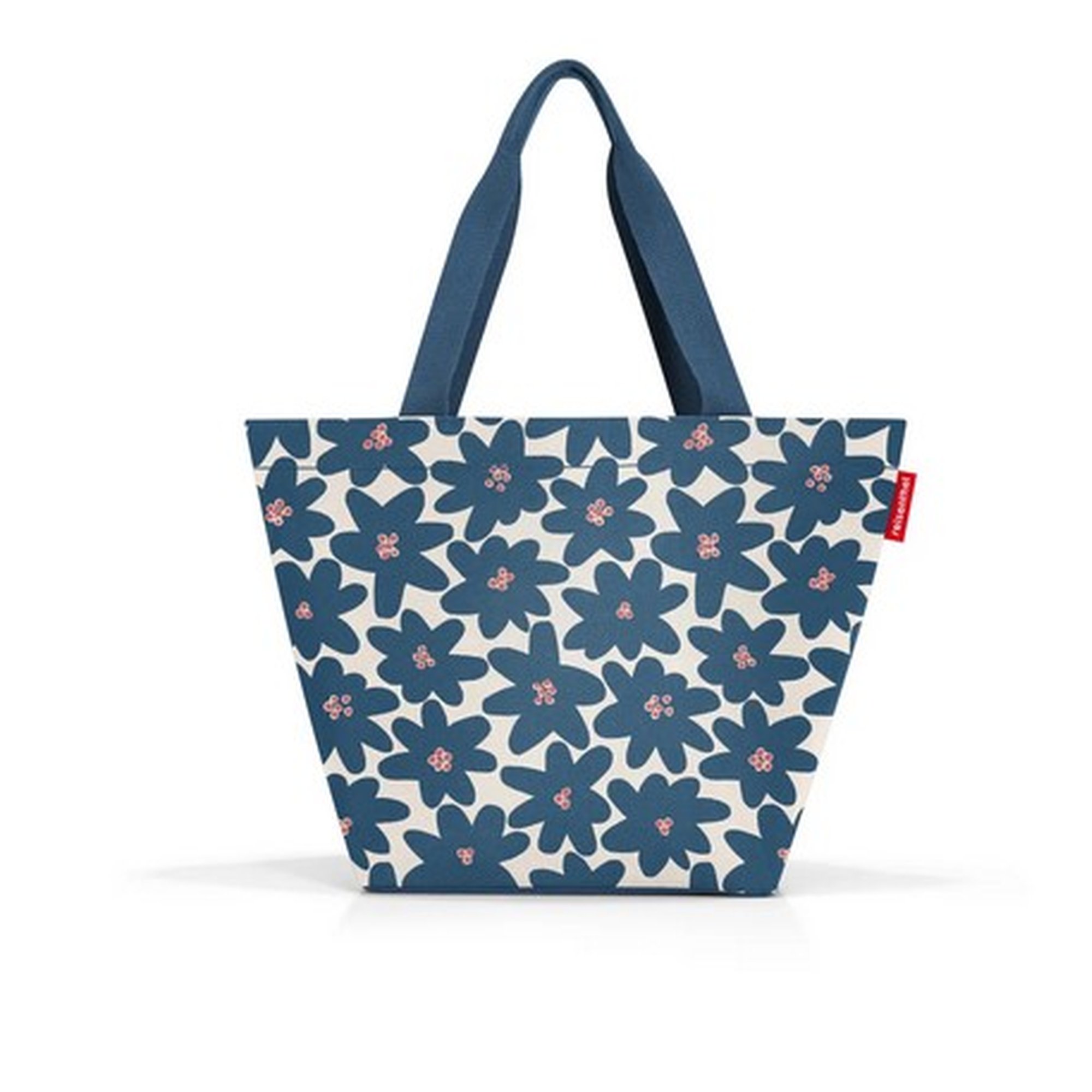 Reisenthel Shopper Medium M Shopping Bag Tote Handbag Market Trips Flower - Picture 3 of 10