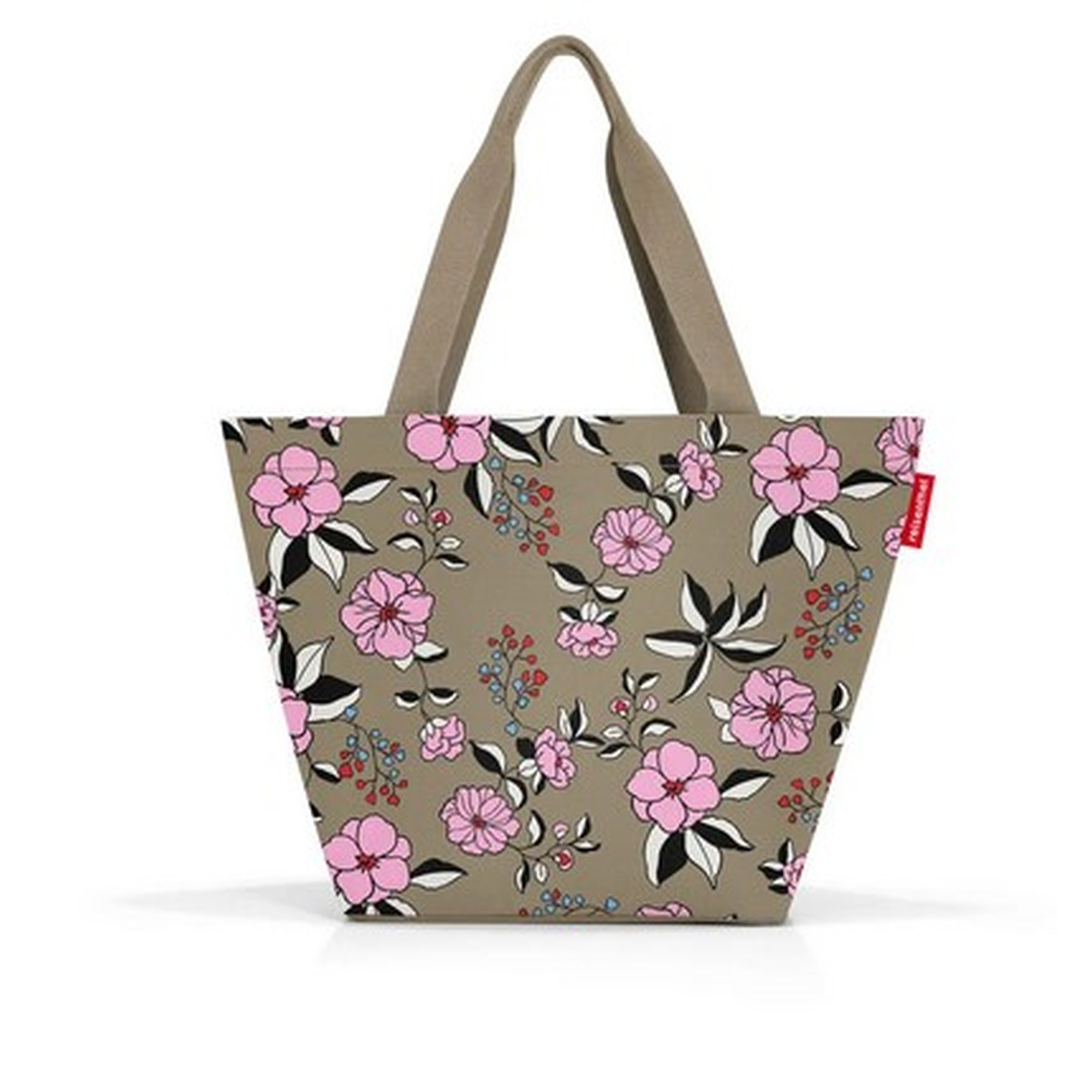 Reisenthel Shopper Medium M Shopping Bag Tote Handbag Market Trips Flower - Picture 6 of 10