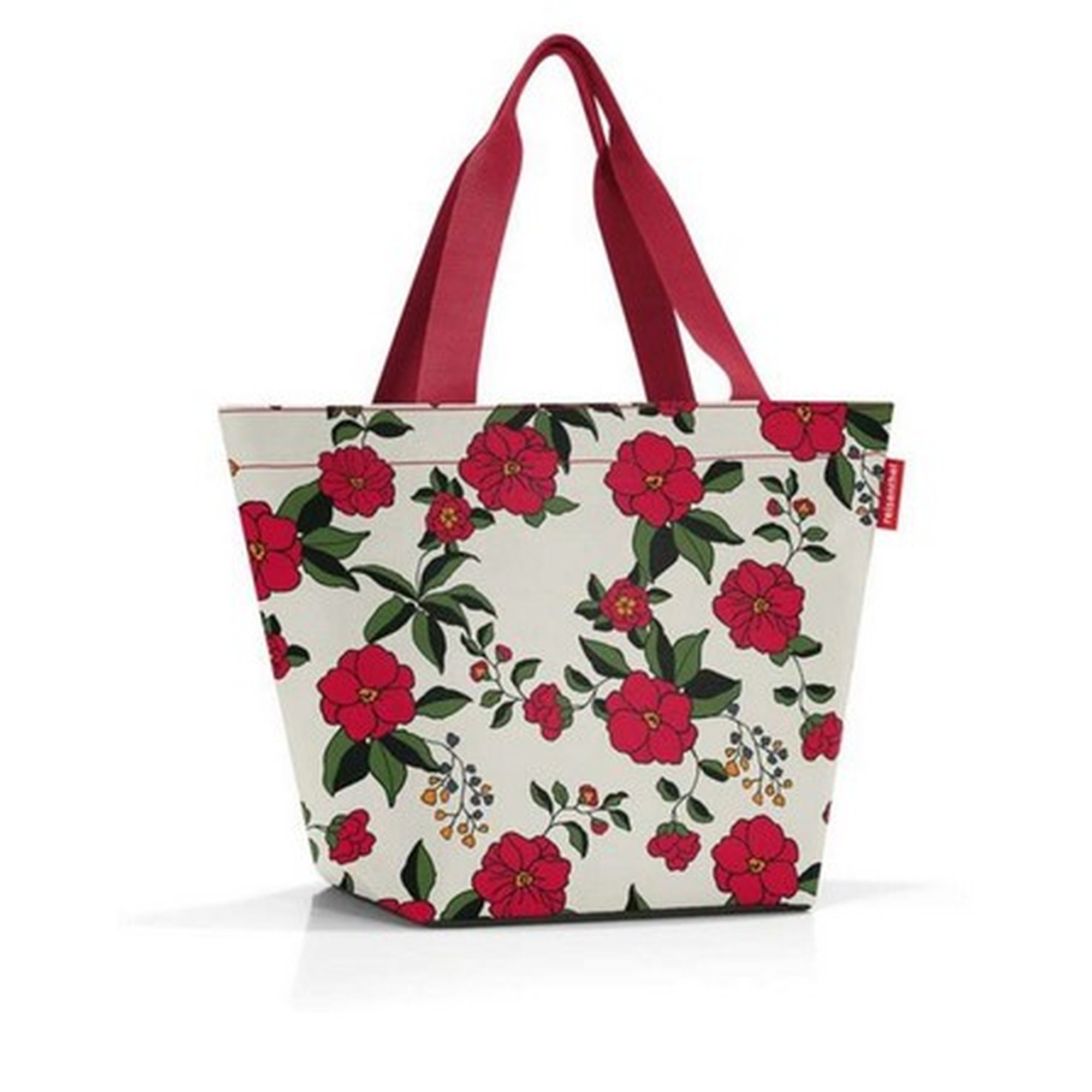 Reisenthel Shopper Medium M Shopping Bag Tote Handbag Market Trips Flower - Picture 7 of 10