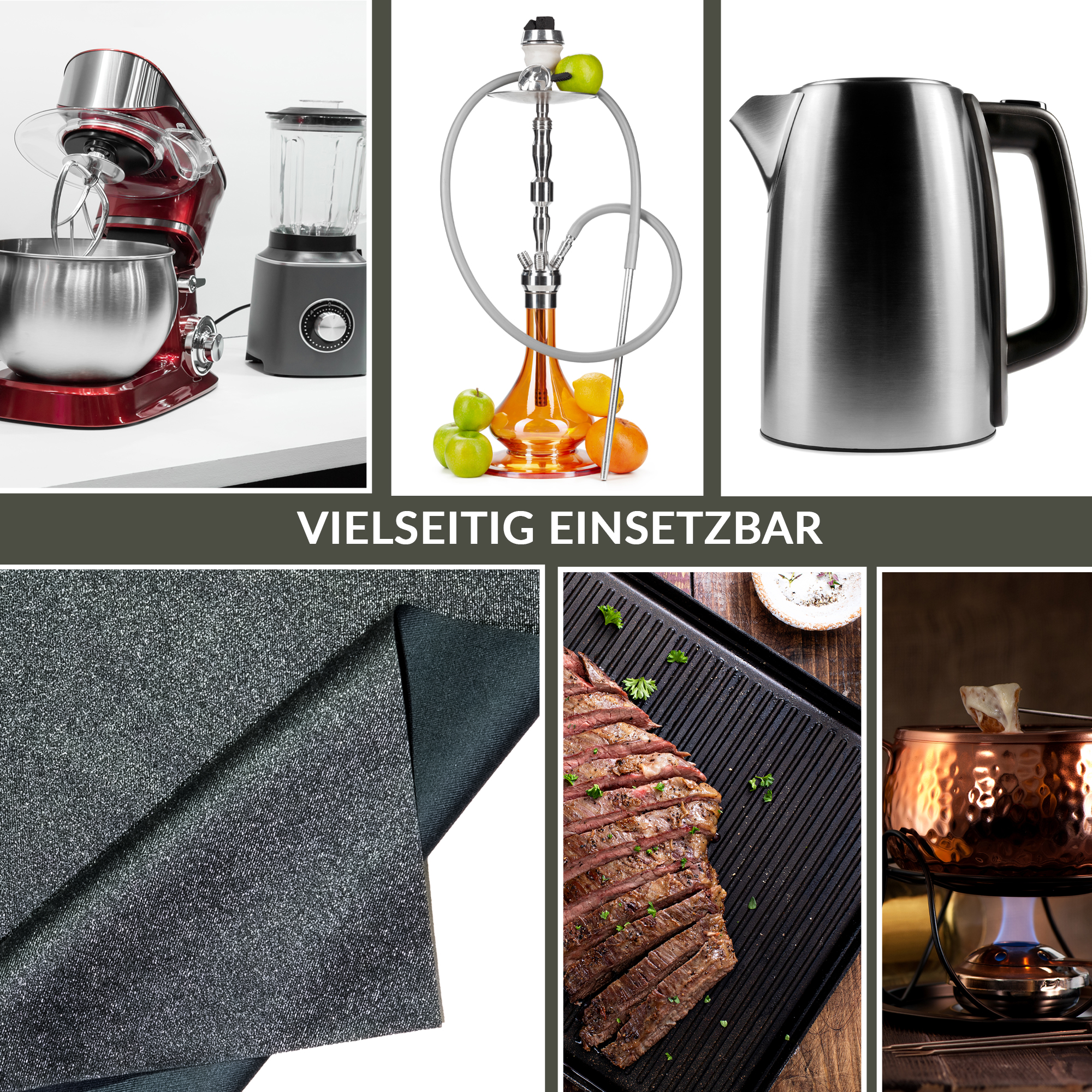 feuerfeste Unterlagen