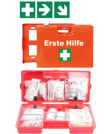 Erste-Hilfe-Koffer und Nachfüllsets