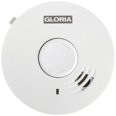 GLORIA Rauchwarnmelder R10 mit Alarm-Stop-Funktion